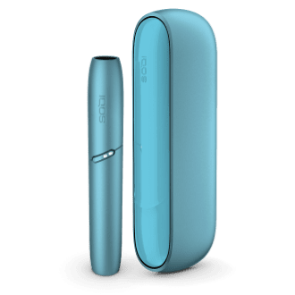 La Pieza de Calentamiento y Cargador Portátil IQOS ORIGINALS DUO color Turquesa, disponibles en otros vibrantes colores