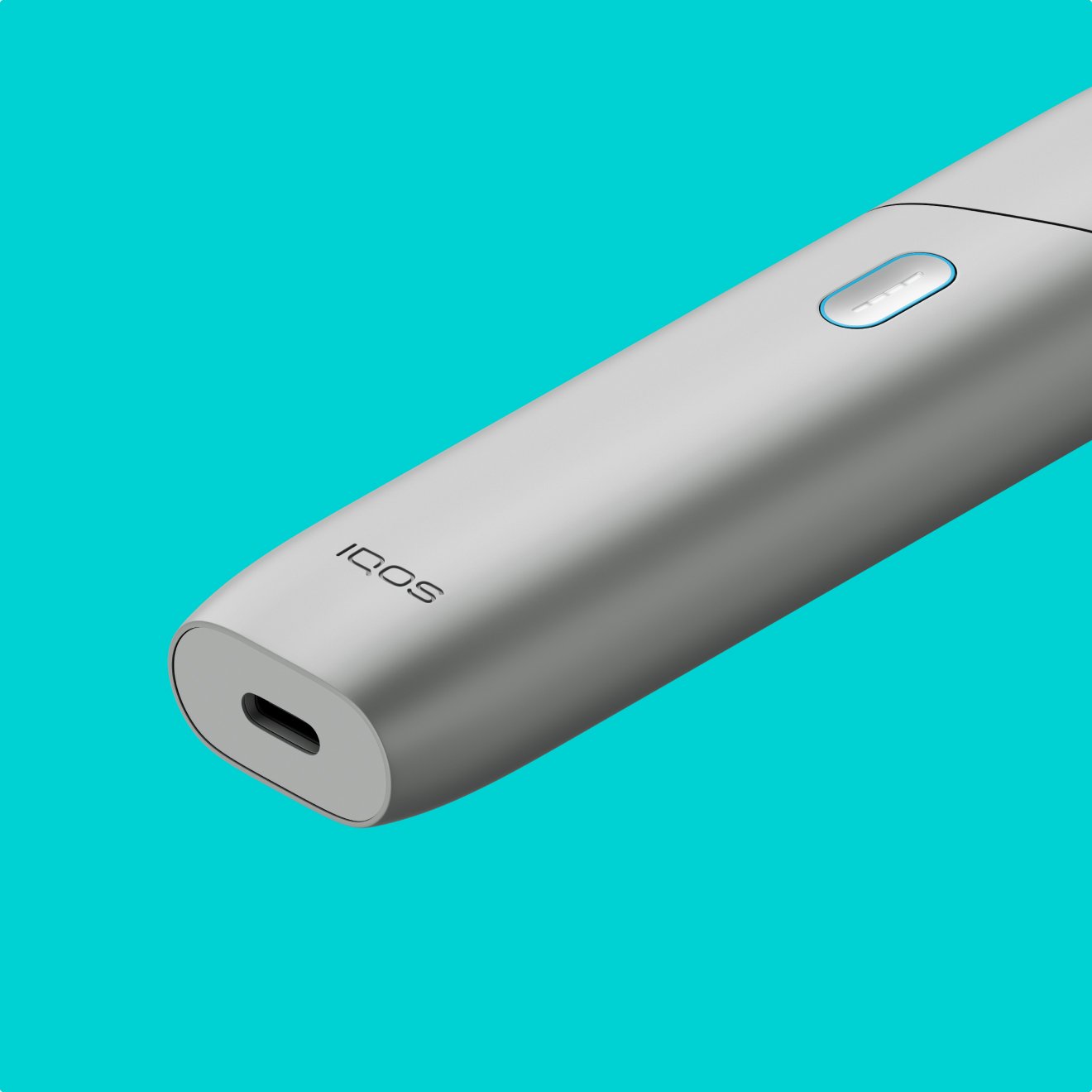 IQOS Originals ONE plateado.