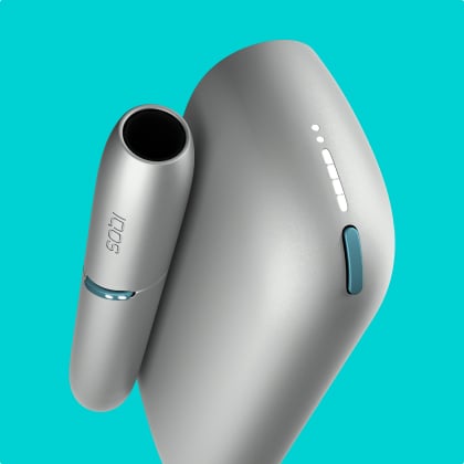 IQOS Originals Duo plateado.