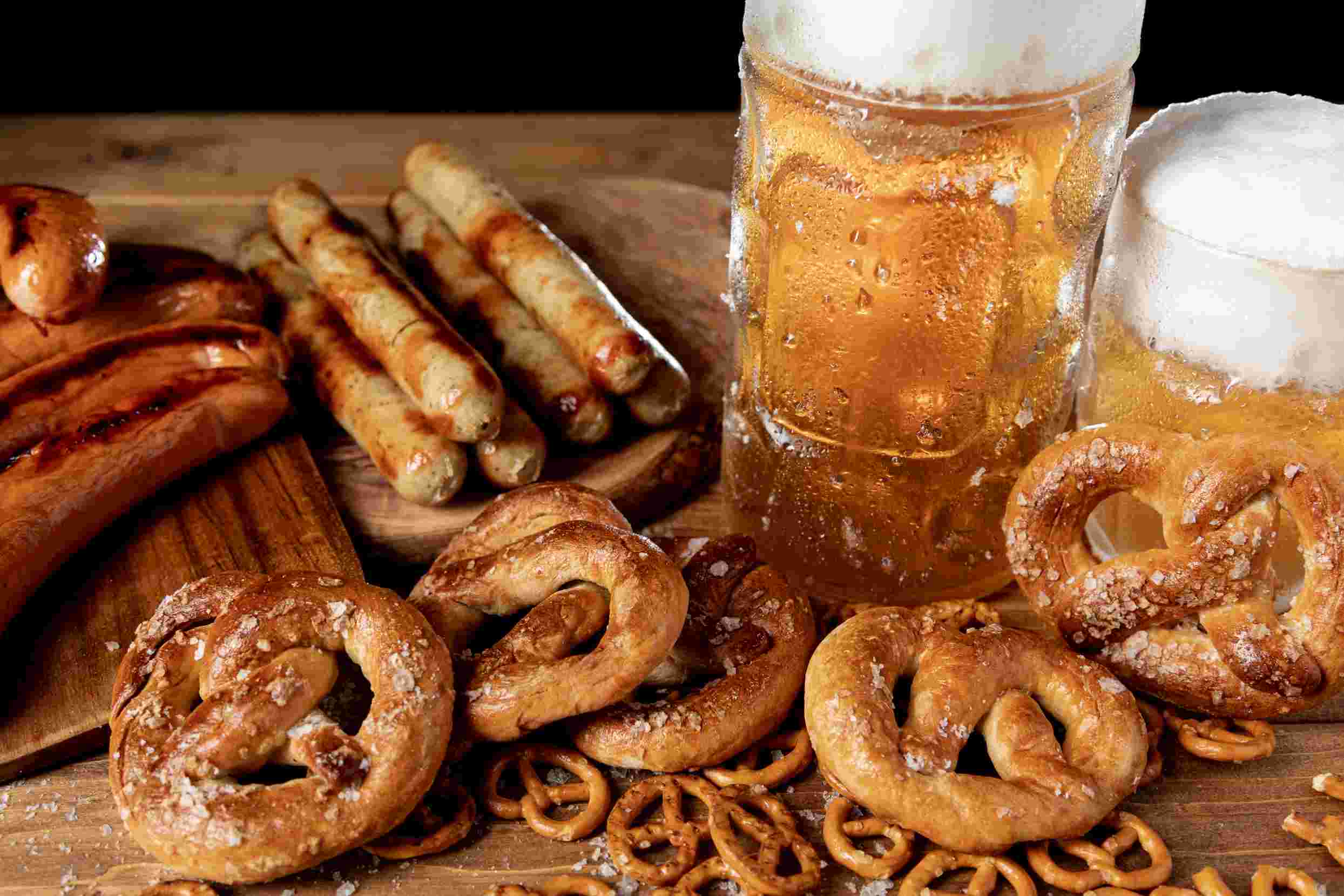 Comida típica del oktoberfest