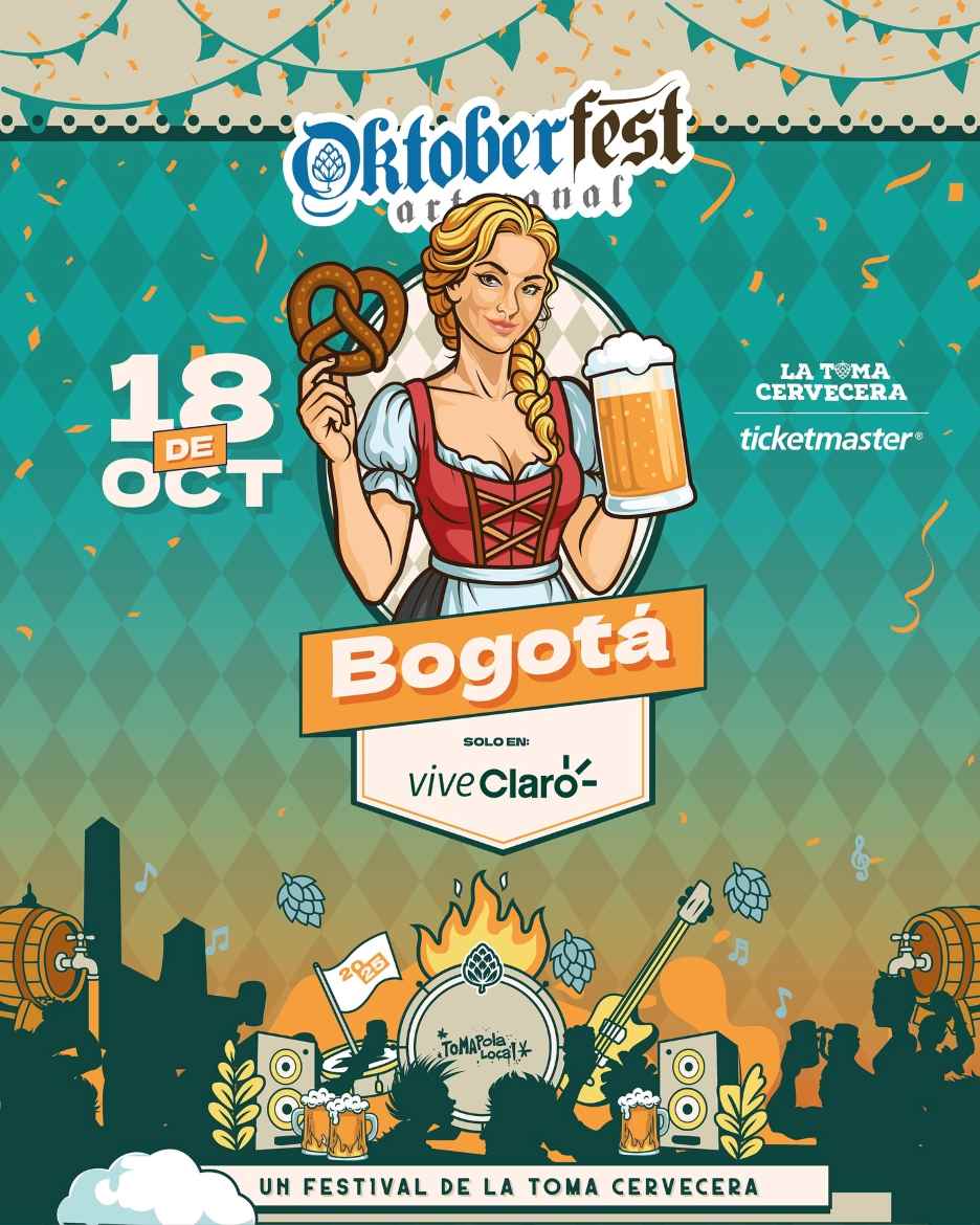 Oktoberfest Bogotá la toma cervecera