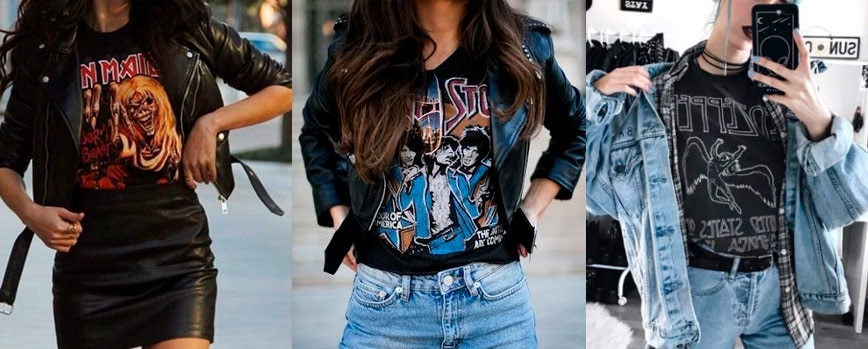 Outfit para concierto de rock