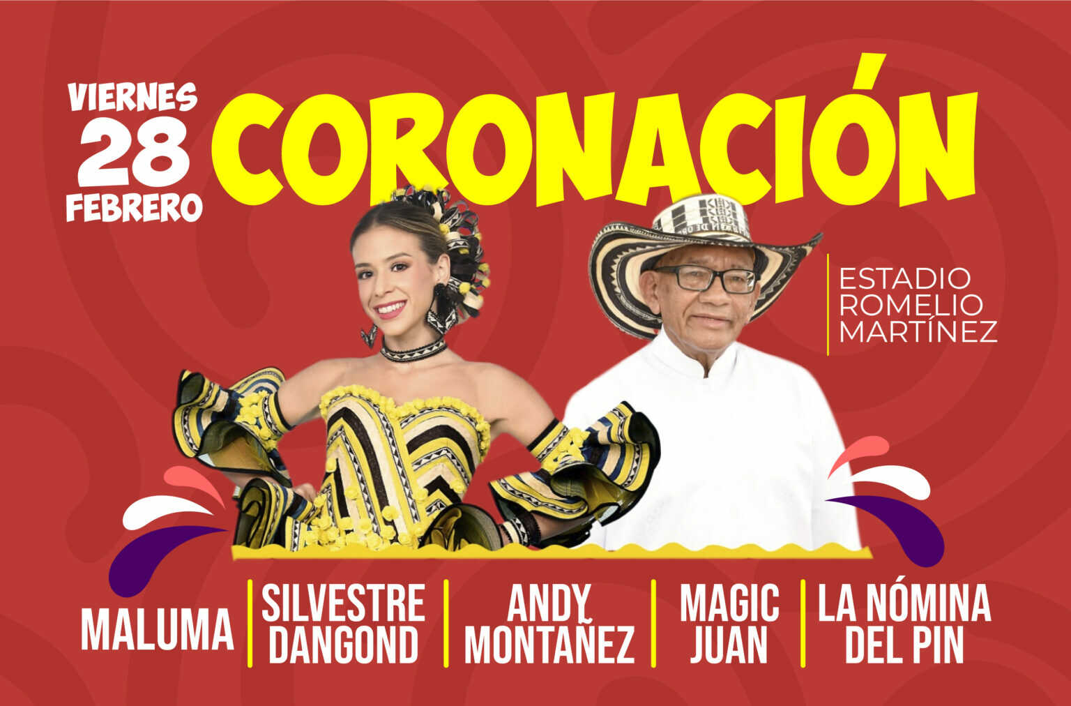 Coronación reyes del carnaval