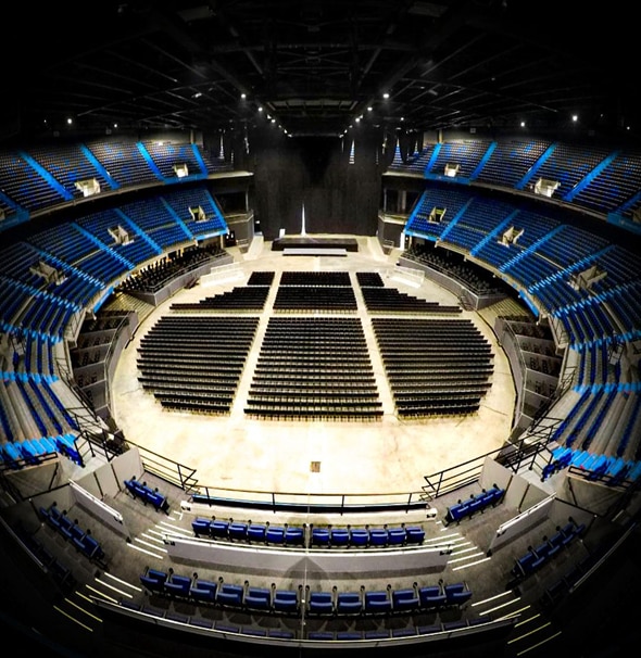 Mapa del Movistar Arena Bogotá