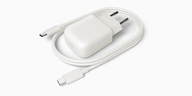 Adaptador AC y cable de carga