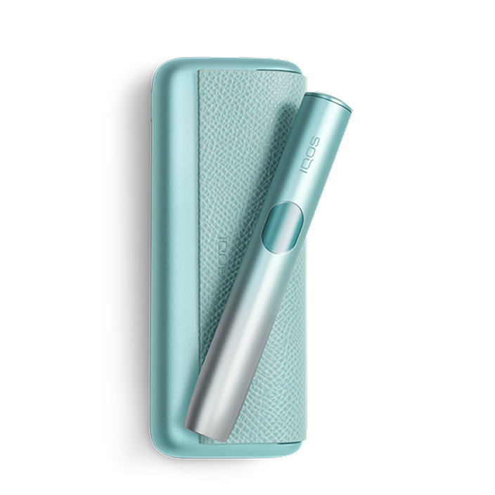 Dispositivo IQOS ILUMA i PRIME en color Azul Brisa
