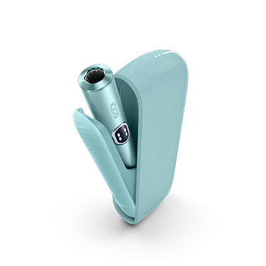 Dispositivo IQOS ILUMA i en color Azul Brisa abierto
