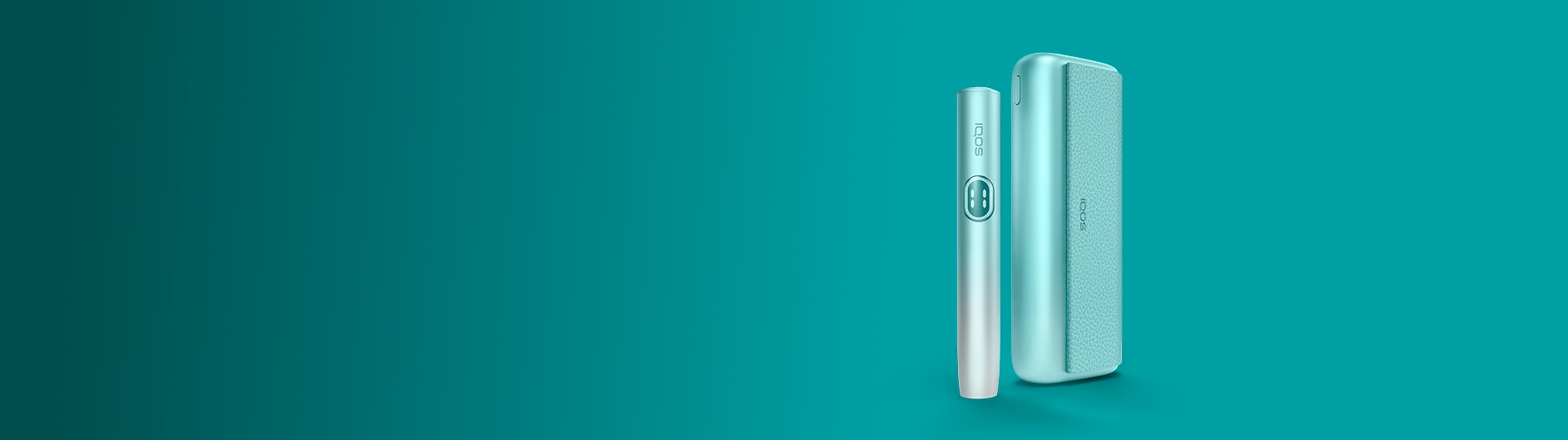 Dispositivo IQOS ILUMA i PRIME en color Azul Brisa