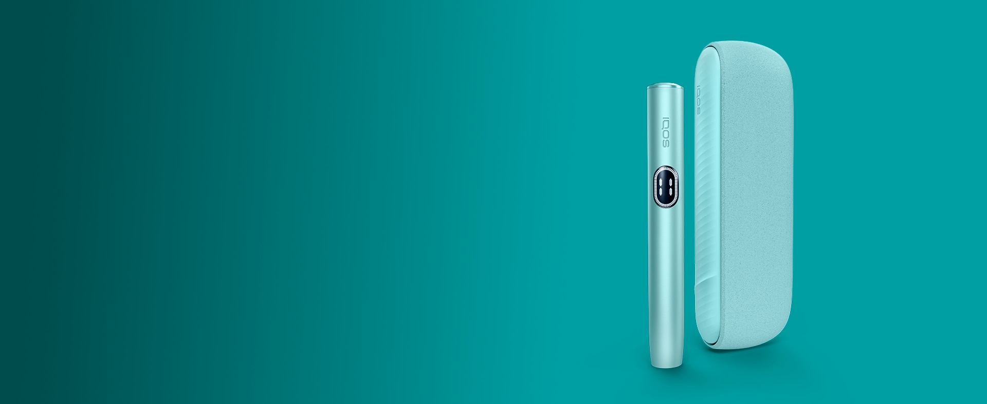 Un IQOS ILUMA i color Azul Brisa