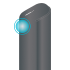 Cargador portátil de un IQOS ILUMA i PRIME con una luz