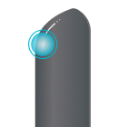 Cargador Portátil de un IQOS ILUMA i con una luz