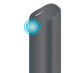 Cargador Portátil de un IQOS ILUMA i PRIME mostrando una luz