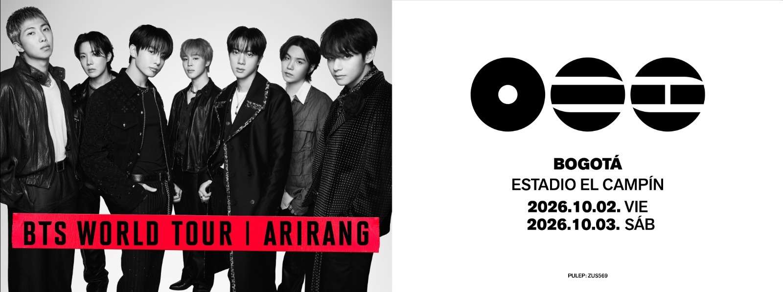 Concierto BTS Bogotá