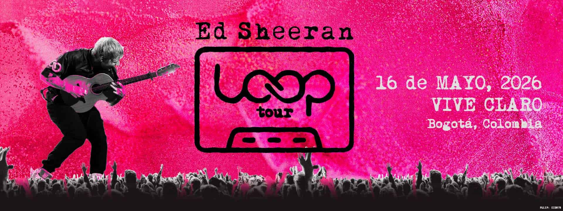 Concierto Ed Sheeran Bogotá