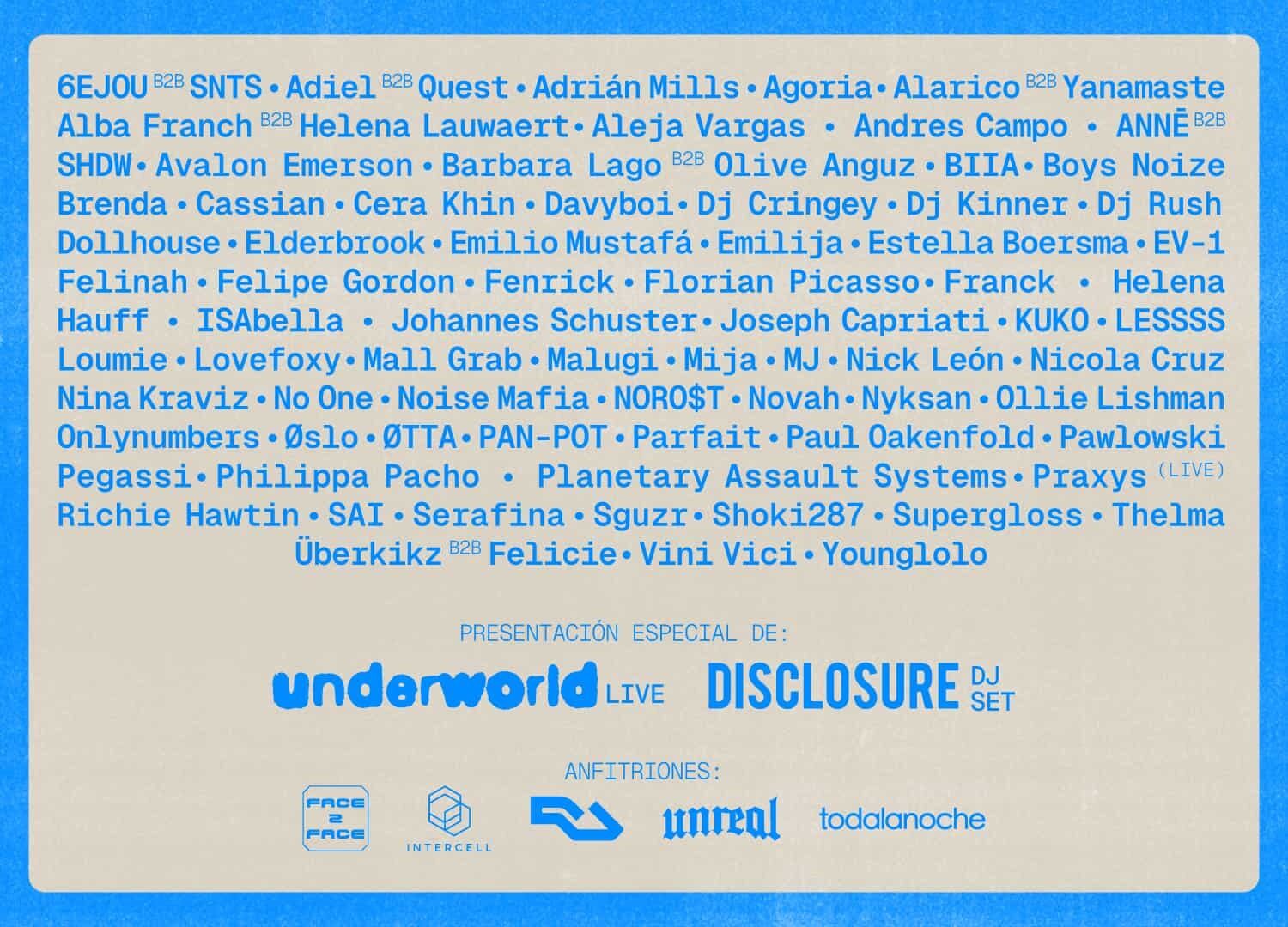 Line Up Baum Festival 2026