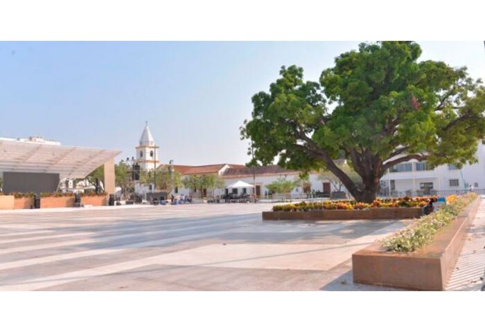 Plaza Alfonso López en Valledupar