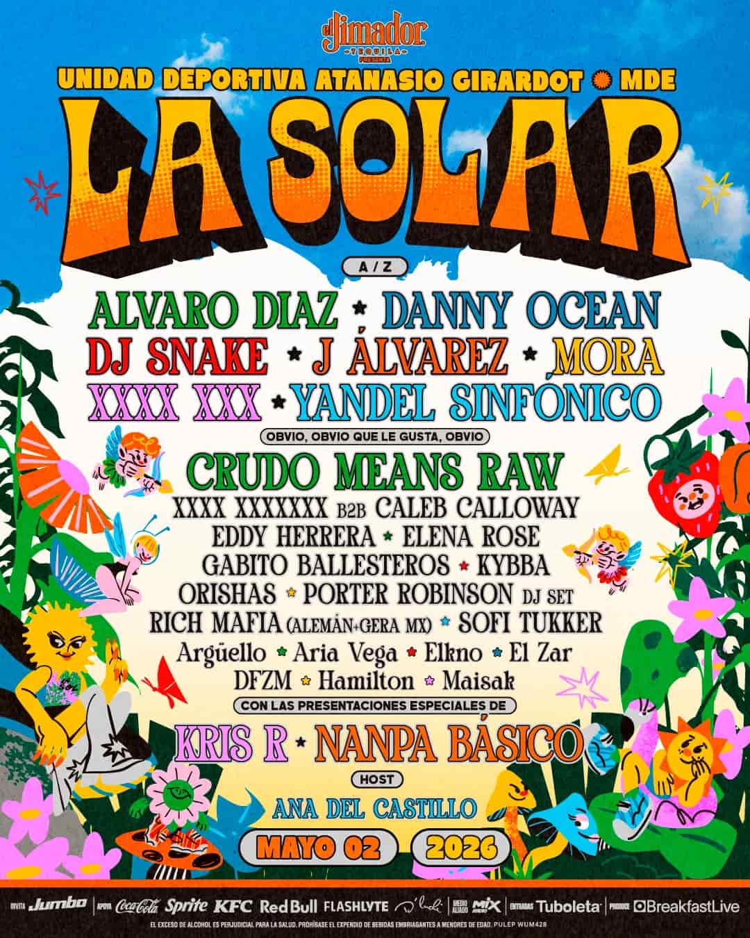 Line Up La Solar 2026